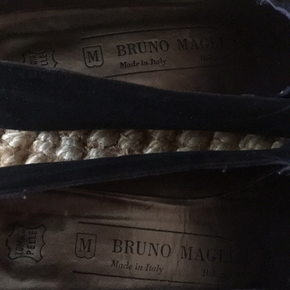 New Bruno Magli black suede loafers - Picture 4 of 5